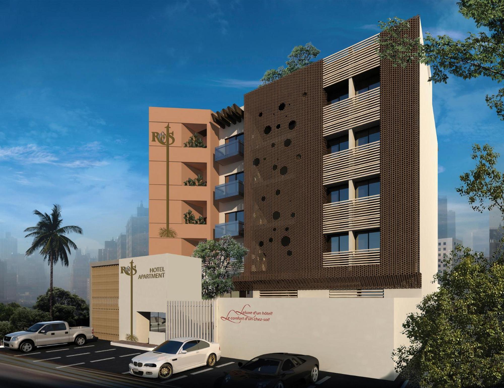 Roots Hotel Apartments Abidjan Eksteriør billede